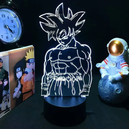 Lámpara LED Goku Ultra Instinto - Dragon Ball Z™