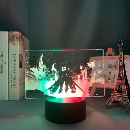 Lámpara LED bicolor de Eren Jaeger - Ataque a los Titanes™