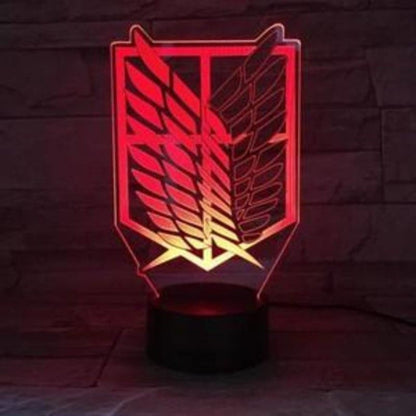 Lámpara LED de insignia del Cuerpo de Exploración - Ataque a los Titanes™