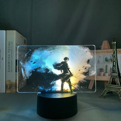 Lámpara LED bicolor de Livail Ackerman - Ataque a los Titanes™